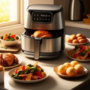 Imagem para o artigo: Airfryer para Iniciantes: Receitas Fáceis e Baratas para o Dia a Dia